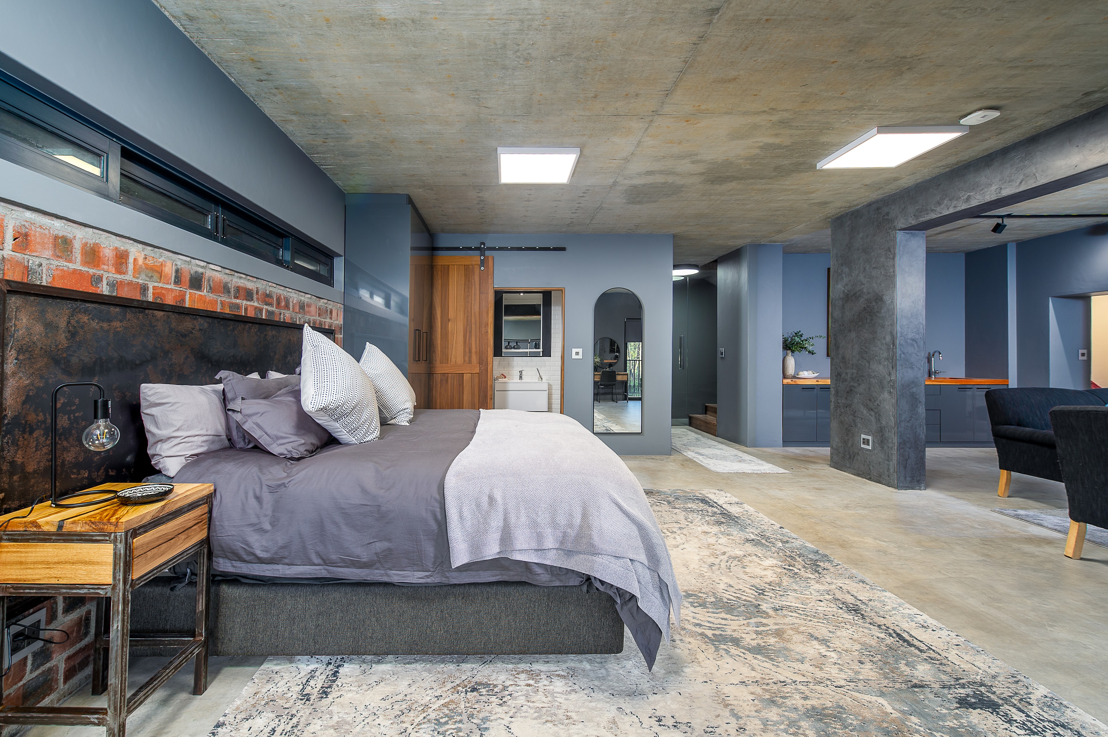 Master bedroom suite